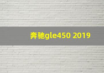 奔驰gle450 2019